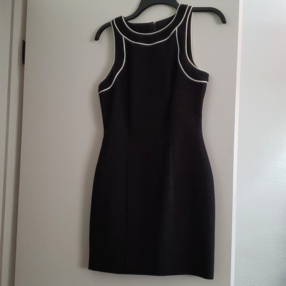 Black Mini Mod Dress